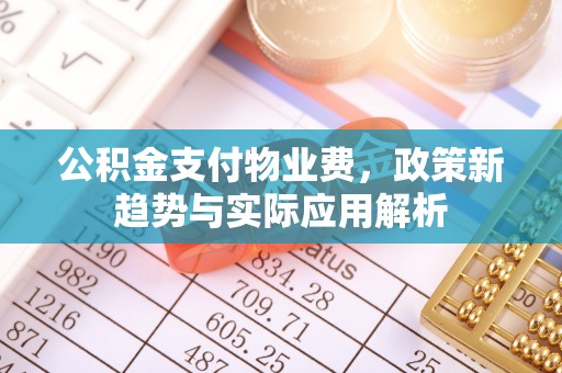 安居公积金支付物业费，政策新趋势与实际应用解析