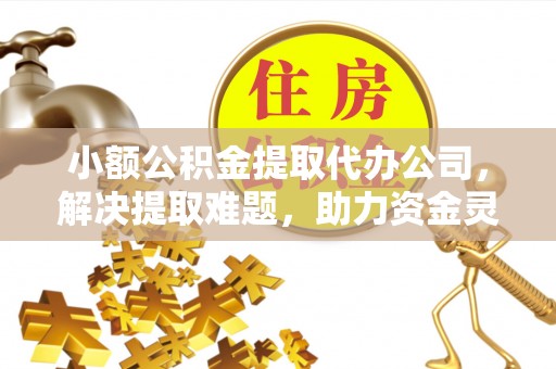 安居小额公积金提取代办公司，解决提取难题，助力资金灵活使用