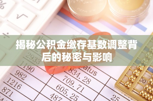 安居揭秘公积金缴存基数调整背后的秘密与影响