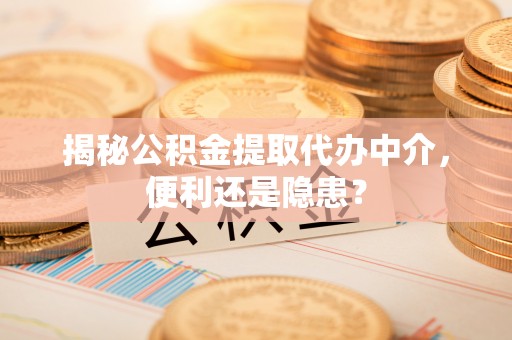 安居揭秘公积金提取代办中介，便利还是隐患？