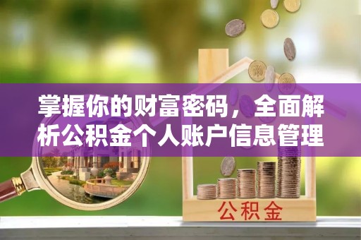 安居掌握你的财富密码，全面解析公积金个人账户信息管理