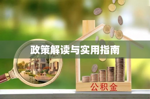 安居政策解读与实用指南