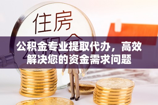 安居公积金专业提取代办，高效解决您的资金需求问题