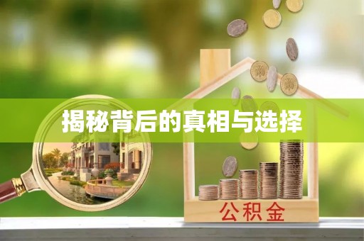 安居揭秘背后的真相与选择