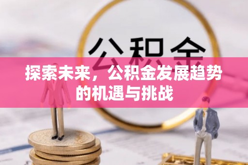 安居探索未来，公积金发展趋势的机遇与挑战