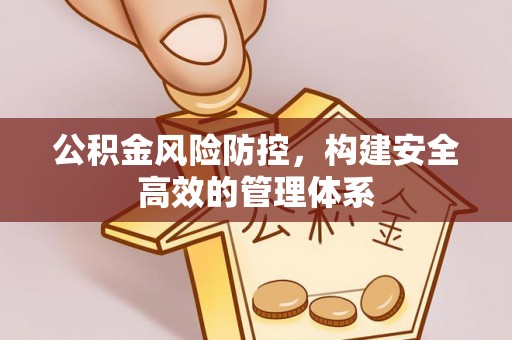 安居公积金风险防控，构建安全高效的管理体系